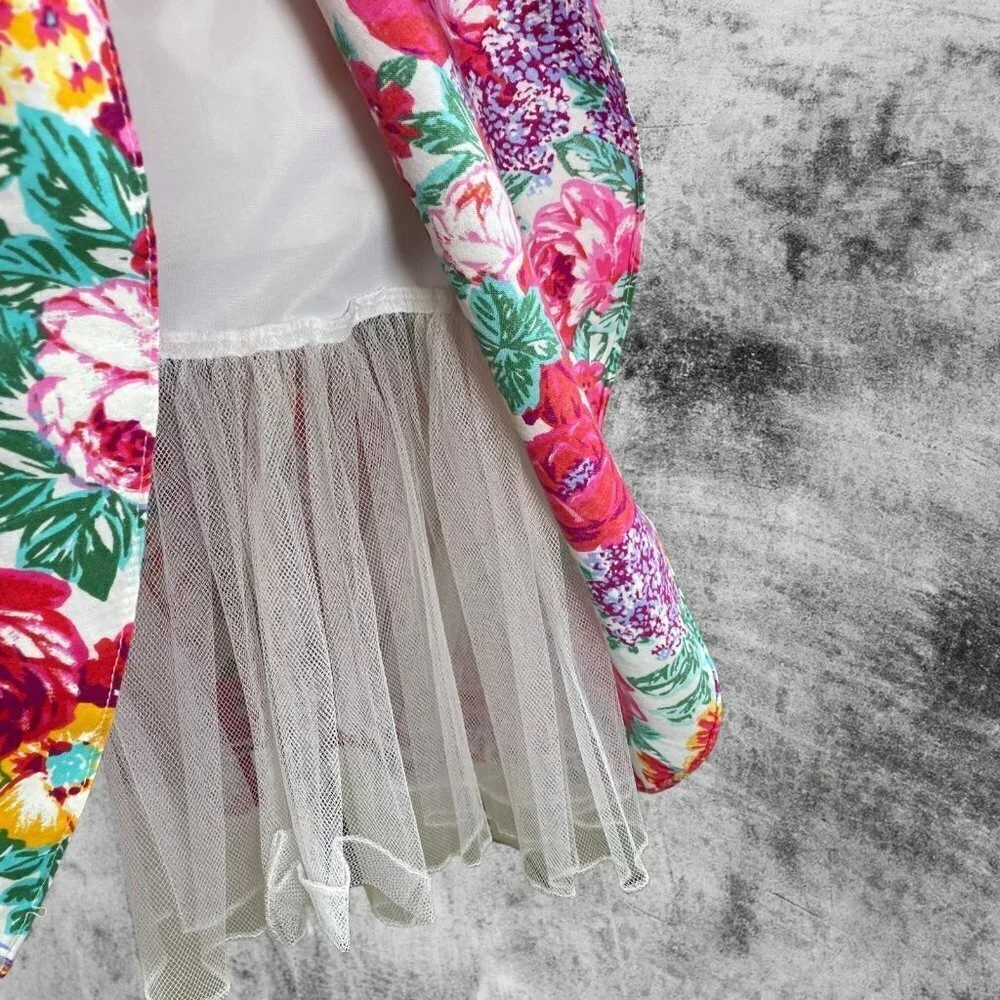 VTG RSVP Floral A-line Dress